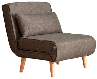 Grīdas dīvāngultas Hanah Home Folde Single 1-Seat, tumši pelēka, 80 x 50 x 42 cm