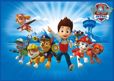Коврик для игр Nickelodeon Paw Patrol, 150 см x 100 см
