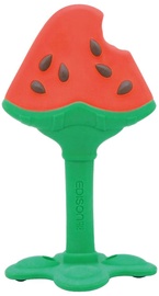 Прорезыватель Edison Mama Kamikami Baby Fruit 3D Watermelon KJ4229, красный/зеленый