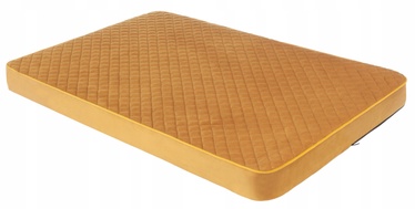 Matracis dzīvniekiem Doggy Velvet Premium, dzeltena, 81 cm x 55 cm, M