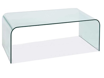 Журнальный столик, прозрачный, 120 см x 42 см x 60 см