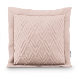 Декоративная подушка AmeliaHome Ophelia, розовый, 450 мм x 450 мм
