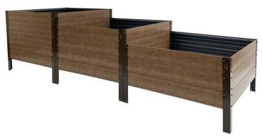 Посевное ложе Klasika Woodlook, 225 см x 75 см x 50 см