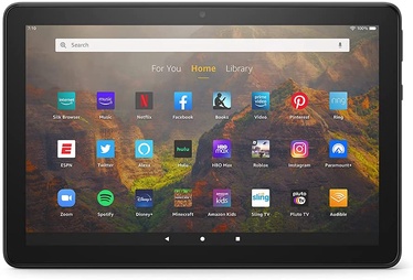 Tahvelarvuti Amazon Fire HD10 2021, must, 10.1", 3GB/64GB