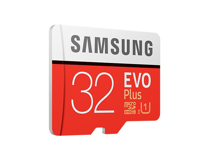 Atmiņas karte Samsung EVO+ 32GB microSDHC UHS-I Class 10 + SD Adapter