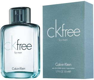 Tualetes ūdens Calvin Klein CK Free, 50 ml