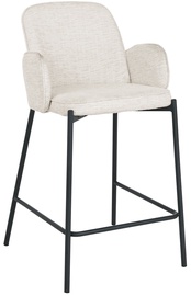Барный стул Home4you Damen, матовый, светло-бежевый, 50 см x 52 см x 95 см