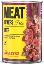 Влажный корм для собак Josera Meat Lovers Pure Beef, говядина, 0.4 кг
