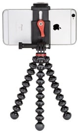 Selfiju statīvs JOBY GripTight Action, melna/sarkana