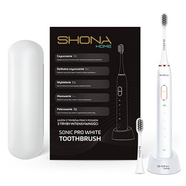 Электрическая зубная щетка Shona Sonic Pro, белый