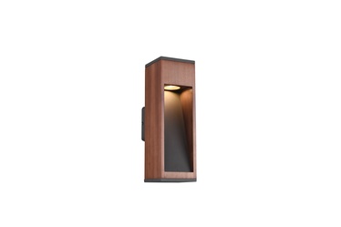Светильник Trio Canning, 5Вт, GU10, IP44, коричневый, 10 см x 30 см