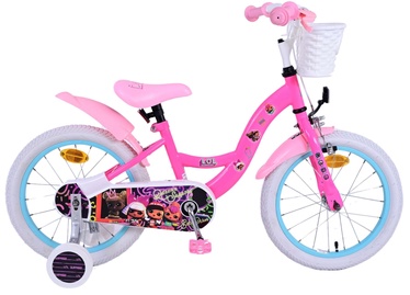 Vaikiškas dviratis, miesto LOL Surprise, rožinis, 16"