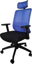 Офисный стул MN A806, синий/черный