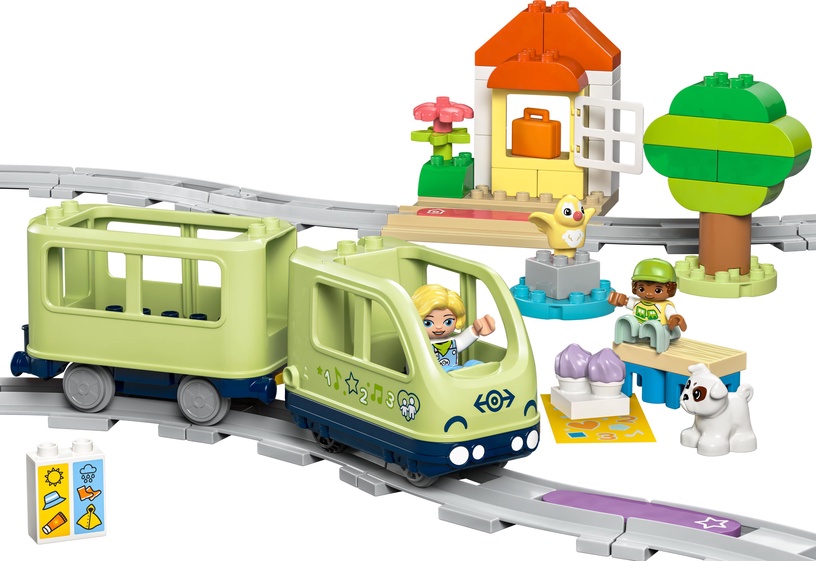 Konstruktor LEGO® Duplo Interaktiivse seikluse rong 10427, 57 tk