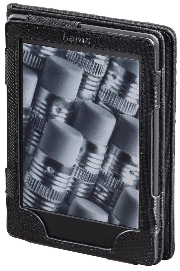 Чехол для планшета Hama Arezzo For Kindle Paperwhite, черный, 6″