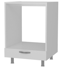 Köögikapp Kalune Design Sema, valge, 570 mm x 600 mm x 850 mm