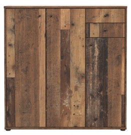 Kumode Forte Tempra 2 T2KK10-H51, tumšs ozols, 34.8 x 108.8 cm x 11.1 cm, 1 gab.