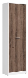 Skapis Black Red White Nepo Plus, balta/ozola, 60 cm x 34 cm x 197 cm