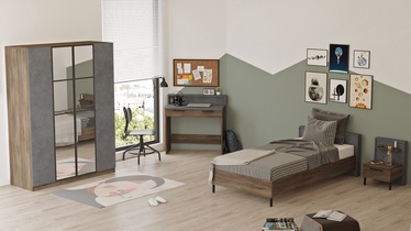 Комплект мебели для детской комнаты Kalune Design HM15-CG 956LCS3422, коричневый/серый