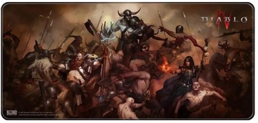 Pelės kilimėlis Blizzard Entertainment Diablo IV Heroes Mousepad, 940 mm x 42 cm x 0.4 cm, ruda