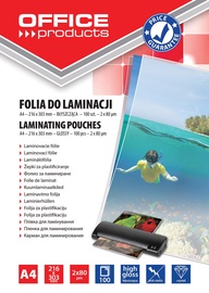 Lamineerimiskile Office Products, 80 μm x 297 mm x 210 mm, 100 tk