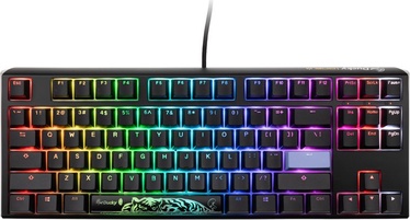 Klaviatuur Ducky One 3 Classic One 3 Classic TKL Cherry MX SILENT RGB RED Inglise (US), must