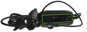 Vads Green Cell EV PowerCable EV17 Typ1 Schuko, melna, 230 V