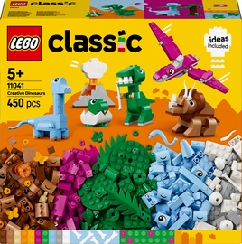 Konstruktor LEGO® Classic Loomingulised dinosaurused 11041, 450 tk