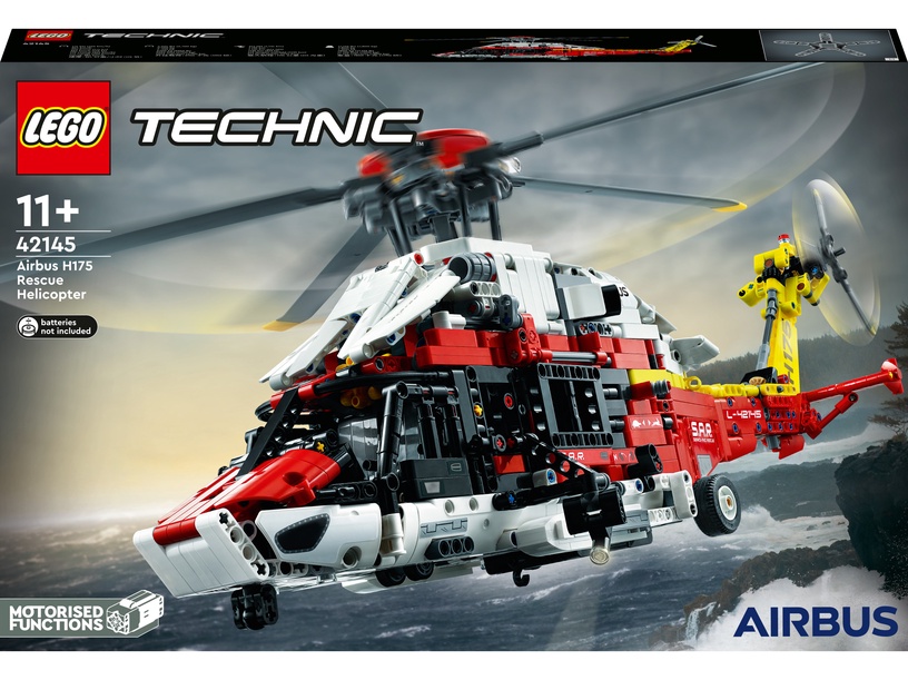 Konstruktors LEGO Technic Glābšanas helikopters Airbus H175 42145