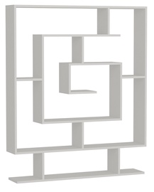 Põrandariiul Kalune Design Sarmasik 731WAT3617, valge, 22 cm x 124.8 cm x 149.4 cm