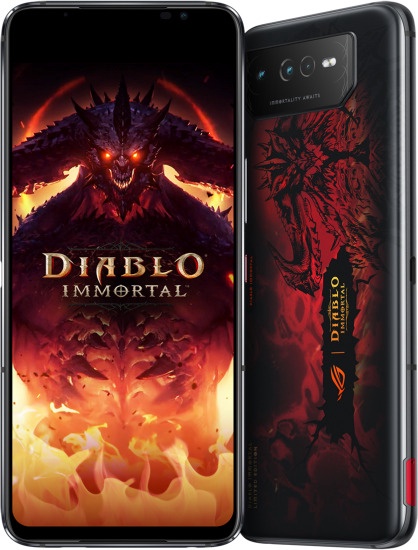 Мобильный телефон Asus ROG Phone 6 Diablo Immortal Edition, черный/красный, 16GB/512GB