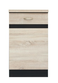 Шкафчики Domoletti JUNONA LINE, коричневый/дубовый, 0.5 м