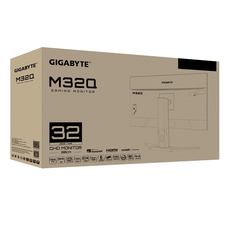 Монитор Gigabyte M32Q, 31.5″, 1 ms