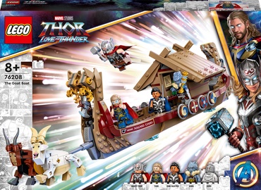 Конструктор LEGO® Marvel Козья лодка 76208, 564 шт.