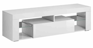 TV-laud Hakano Teneo, valge, 140 cm x 35 cm x 50 cm