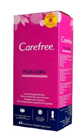 Higiēniskie ieliktnīši Carefree Plus Long, Large, 40 gab.