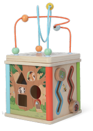 Обучающая игрушка Gerardo's Toys Activity Cube 10896082, 17 см