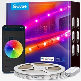 Nutivalgustus Govee RGBIC Wi-Fi + Bluetooth Strip Lights With Protective Coating, 24 V