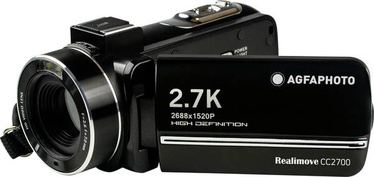 Видеокамера AgfaPhoto Realimove CC2700, черный, 2688 x 1520