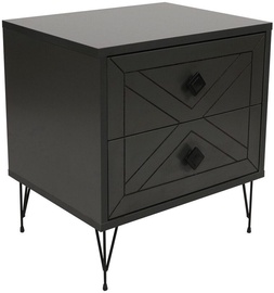 Öökapp Kalune Design Luna, 40 x 50 cm x 55 cm, antratsiit (kahjustatud pakend)/03