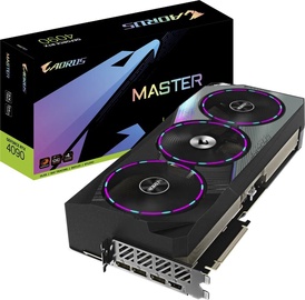 Видеокарта Gigabyte GeForce RTX 4090 GV-N4090AORUS M-24GD, 24 ГБ, GDDR6X