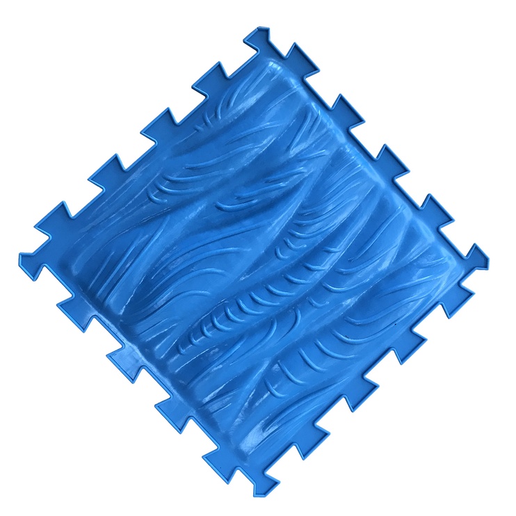 Puzle - paklājs Ortho Puzzle Sea, 102 cm x 52 cm, 8 gab.