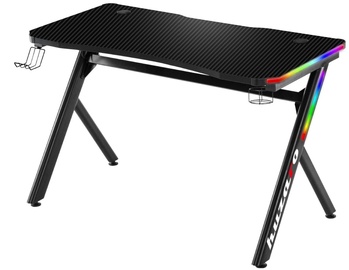 Игровой стол Huzaro Hero 4,5 RGB, черный
