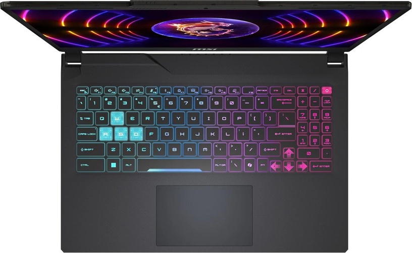 Sülearvuti MSI Cyborg 15 A13VFK-1218NL, Intel® Core™ i7-13620H, 16 GB, 512 GB, 15.6 ", NVIDIA GeForce RTX 4060, must, inglise (us)