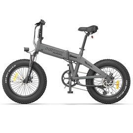 Elektrinis dviratis Himo ZB20 MAX, 20", 350 W, 10 Ah, pilka