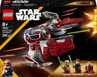 Konstruktor LEGO® Star Wars Ahsoka Jedi Interceptor™ 75401, 290 tk