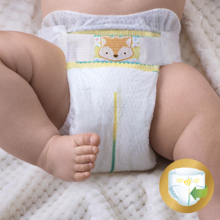 Sauskelnės Pampers Premium Care, 3 dydis, 6 - 10 kg, 204 vnt.