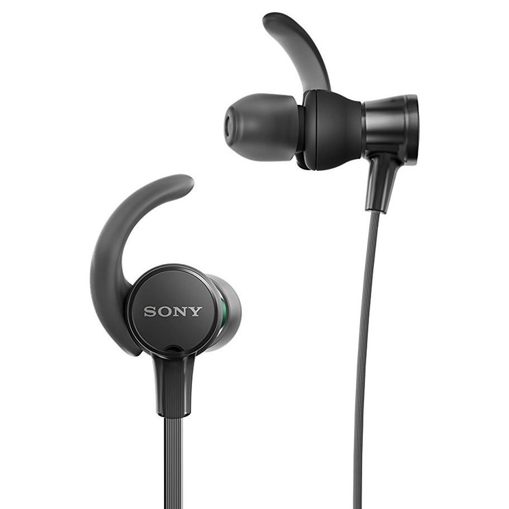 Laidinės ausinės Sony MDR-XB510AS, juoda