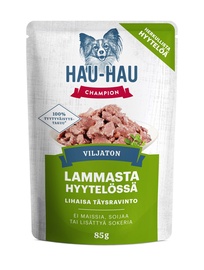 Märg koeratoit Hau-Hau, lambaliha, 0.085 kg