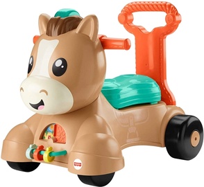 Bīdamā rotaļlieta Fisher Price Walk, Bounce & Ride Pony